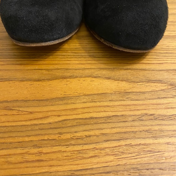 RARE Evelyn Paul black suede embellished flats made in Paris.  Size 8.5 - Picture 5 of 8